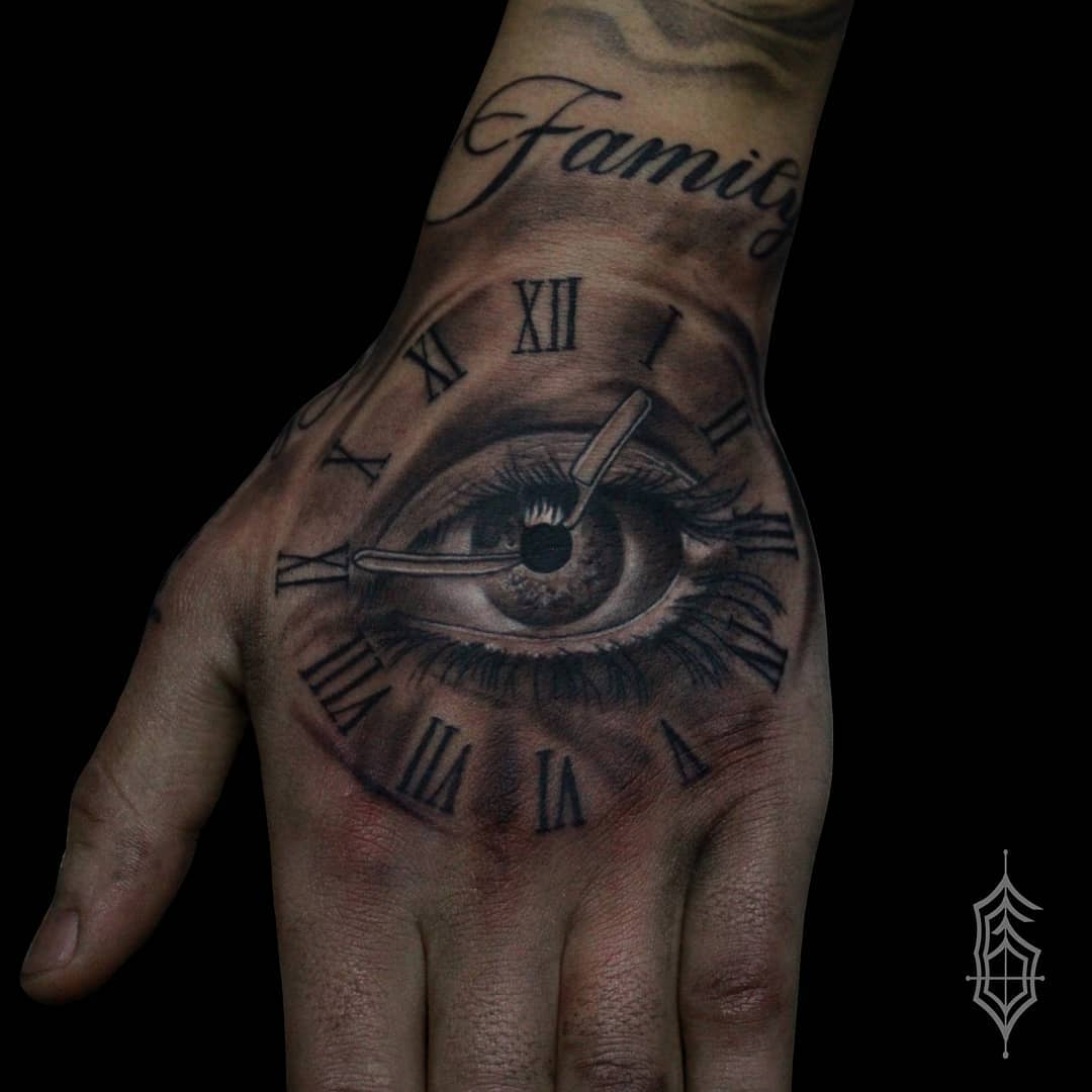 51 Awesome Eye Tattoos For Hands You Should Not Miss - Psycho Tats